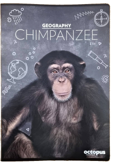 Sešit  A4 linkovaný Animal šimpanz