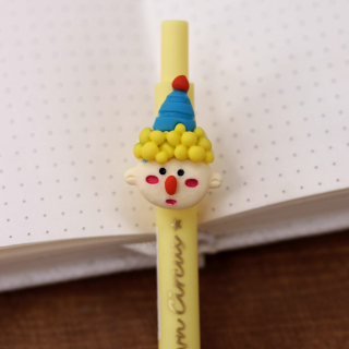 Kuličkové pero Clown Circus žlutá