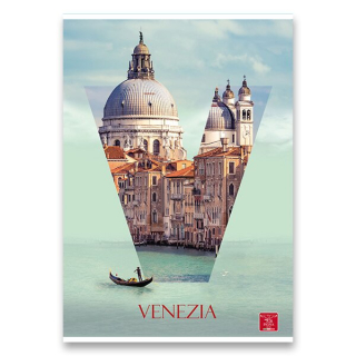 Sešit 444 A4, linkovaný, Pigna Dream Cities Venezia