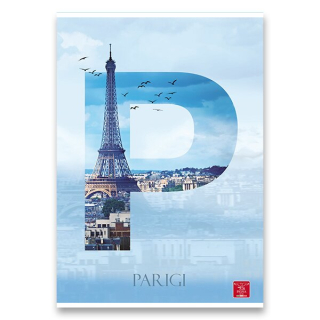 Sešit 444 A4, linkovaný, Pigna Dream Cities Paris