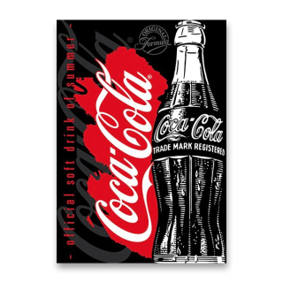 Sešit 444 A4, linkovaný Coca-Cola lahev